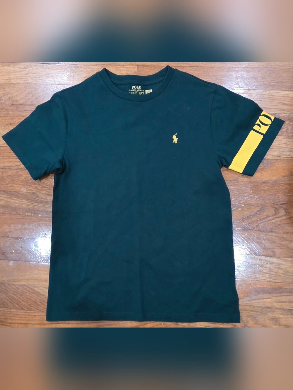 Polo by Ralph Lauren Green  Short-Sleeve T shirt M (10-12)